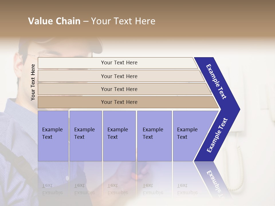 Plant Troubleshooter Repair PowerPoint Template