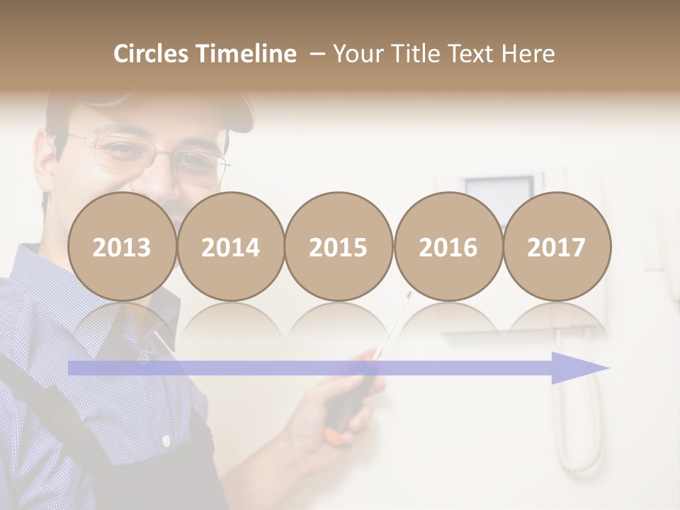 Plant Troubleshooter Repair PowerPoint Template