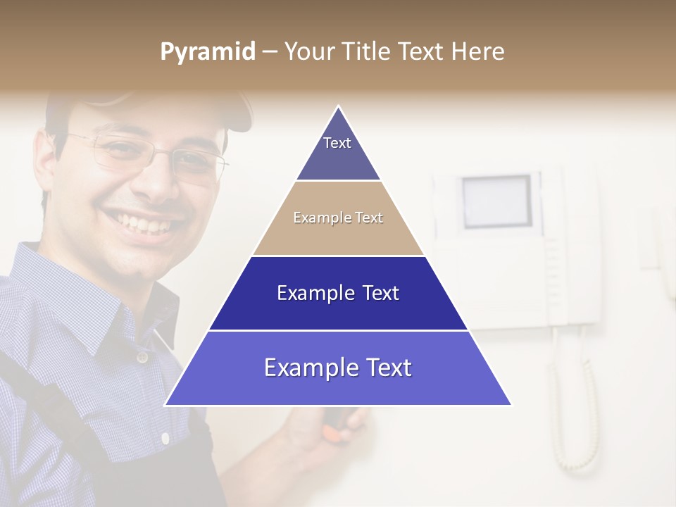 Plant Troubleshooter Repair PowerPoint Template