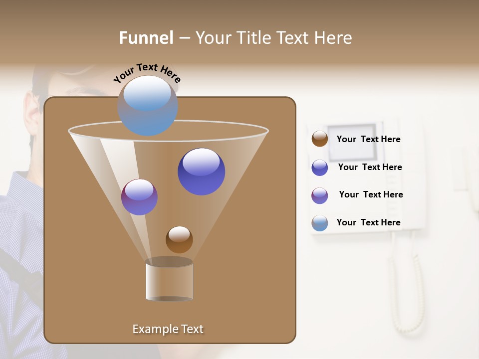 Plant Troubleshooter Repair PowerPoint Template