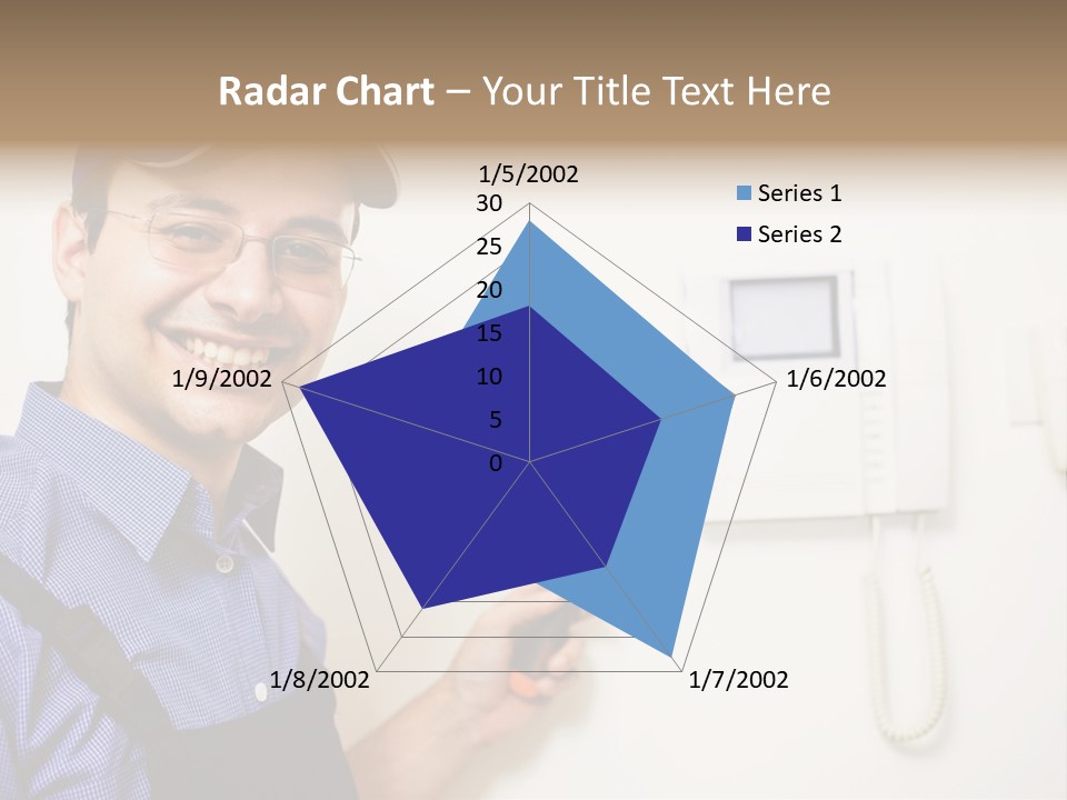 Plant Troubleshooter Repair PowerPoint Template
