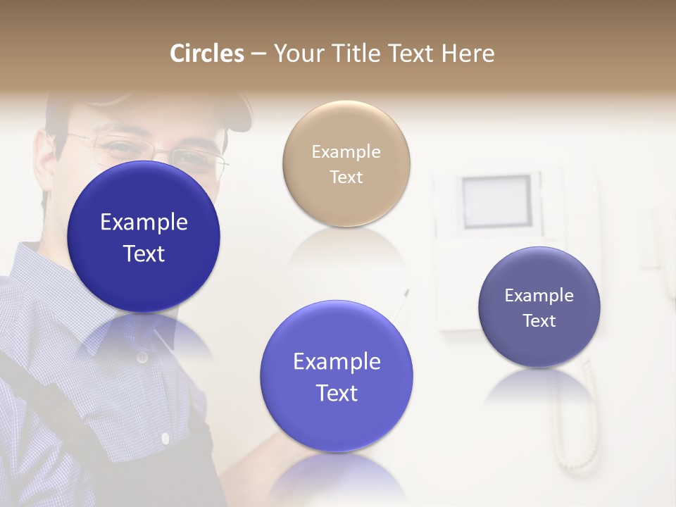 Plant Troubleshooter Repair PowerPoint Template