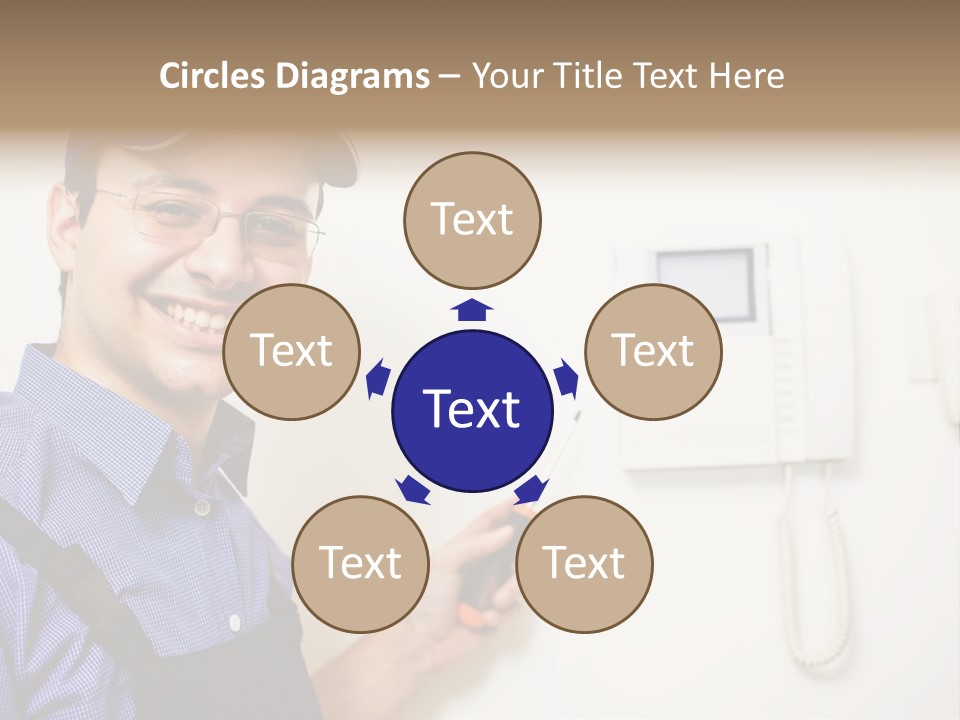 Plant Troubleshooter Repair PowerPoint Template