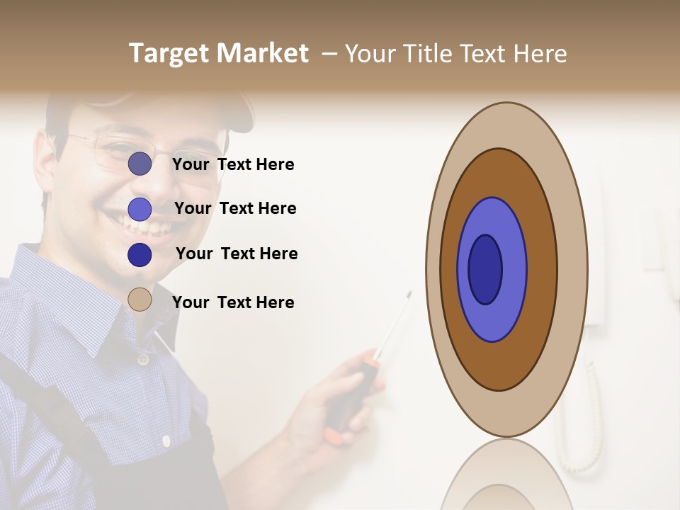 Plant Troubleshooter Repair PowerPoint Template