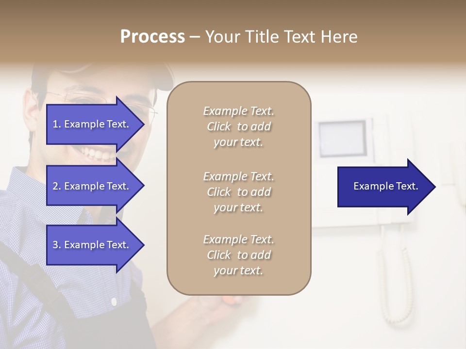 Plant Troubleshooter Repair PowerPoint Template