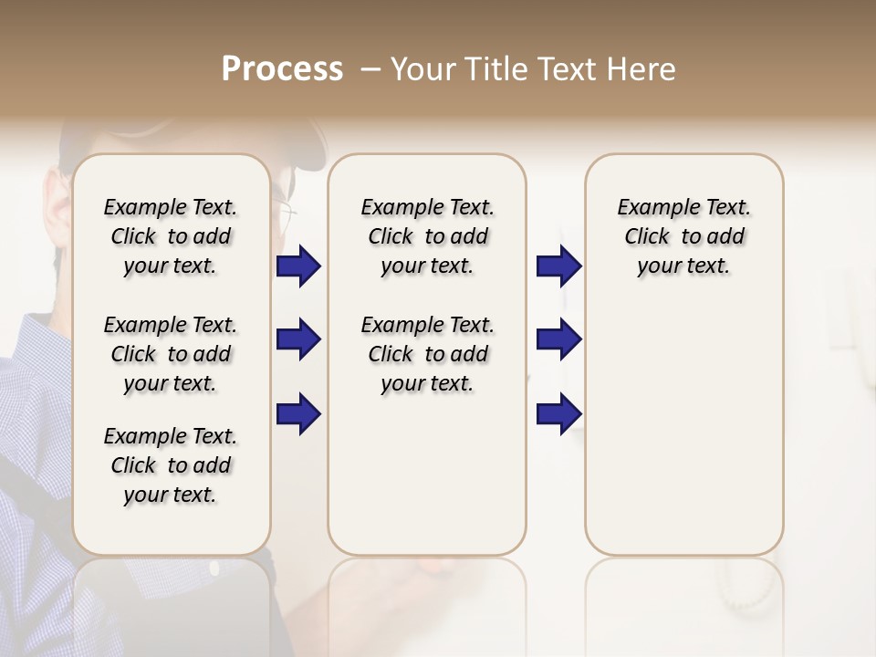 Plant Troubleshooter Repair PowerPoint Template