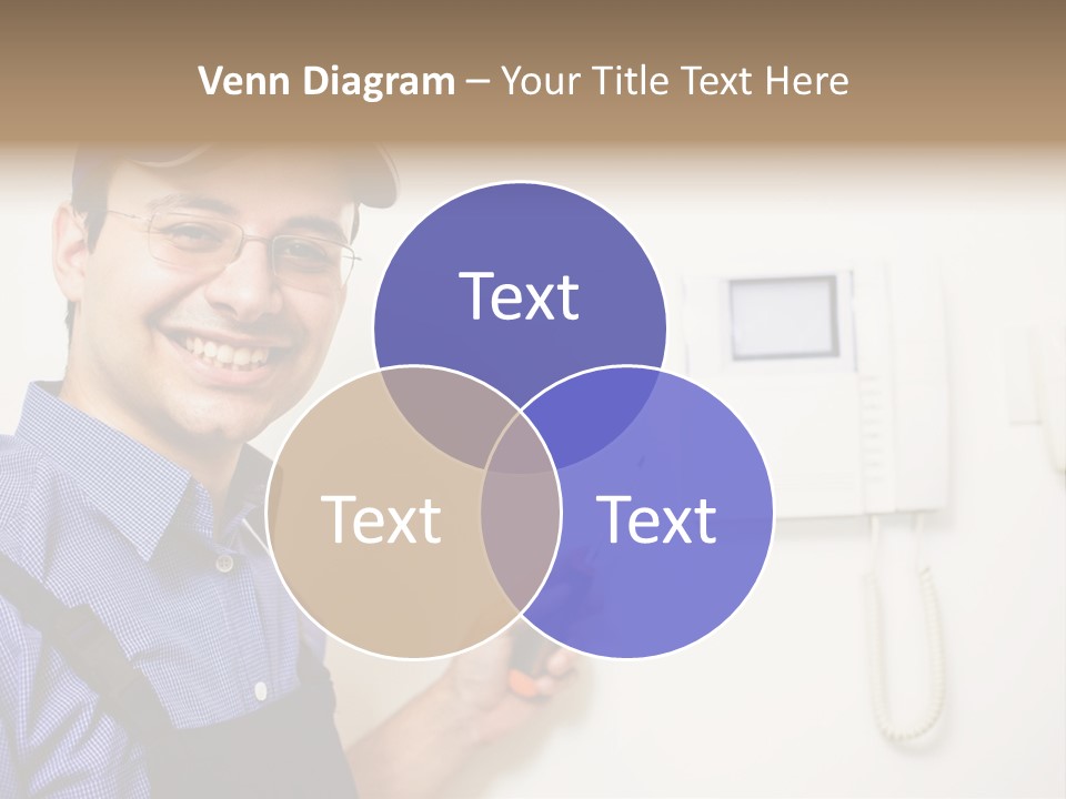 Plant Troubleshooter Repair PowerPoint Template