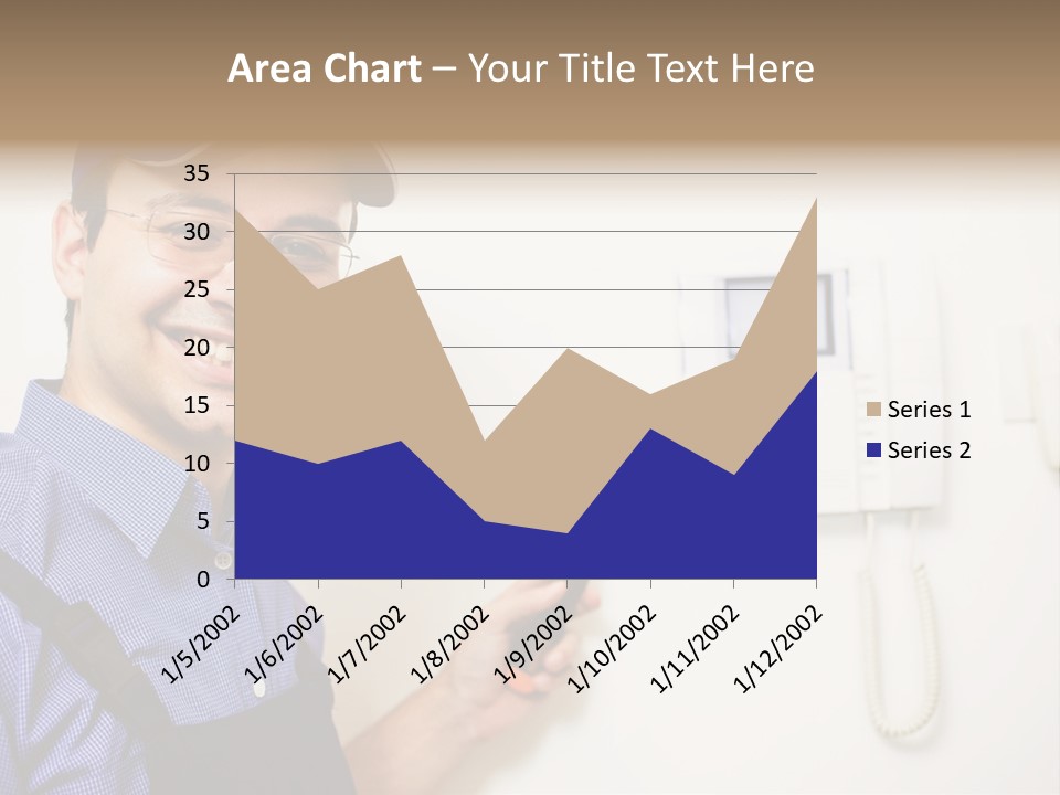 Plant Troubleshooter Repair PowerPoint Template