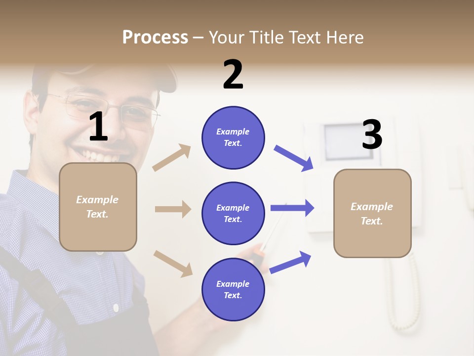 Plant Troubleshooter Repair PowerPoint Template