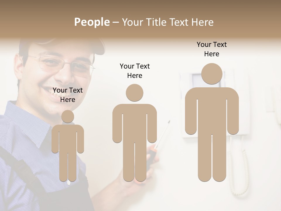 Plant Troubleshooter Repair PowerPoint Template
