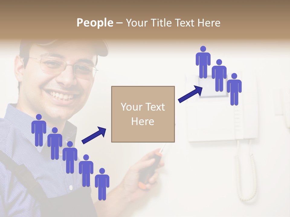 Plant Troubleshooter Repair PowerPoint Template