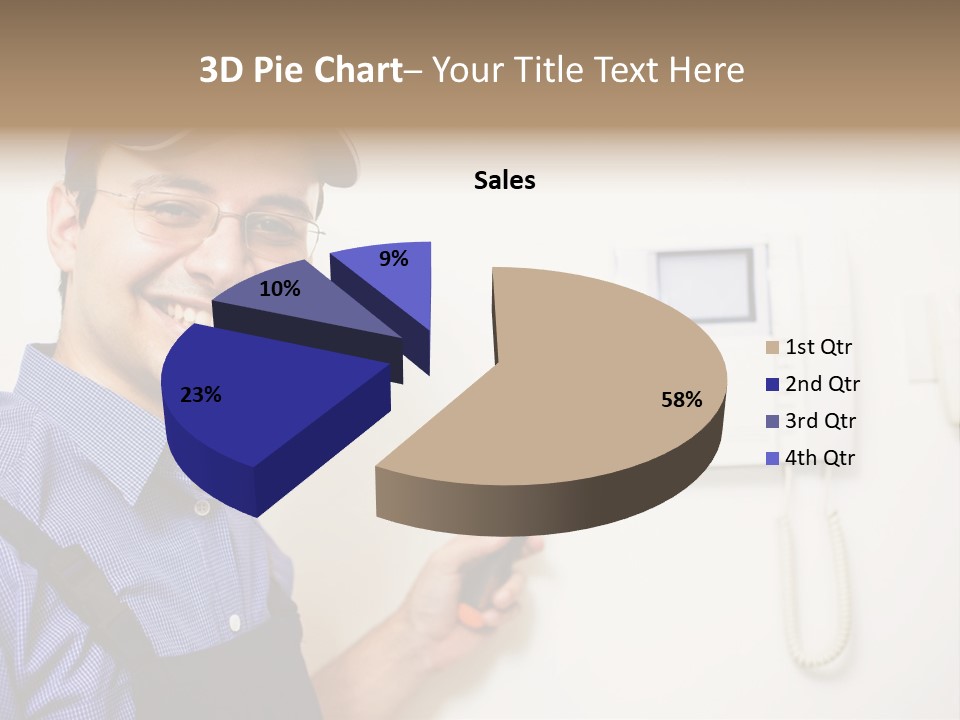 Plant Troubleshooter Repair PowerPoint Template