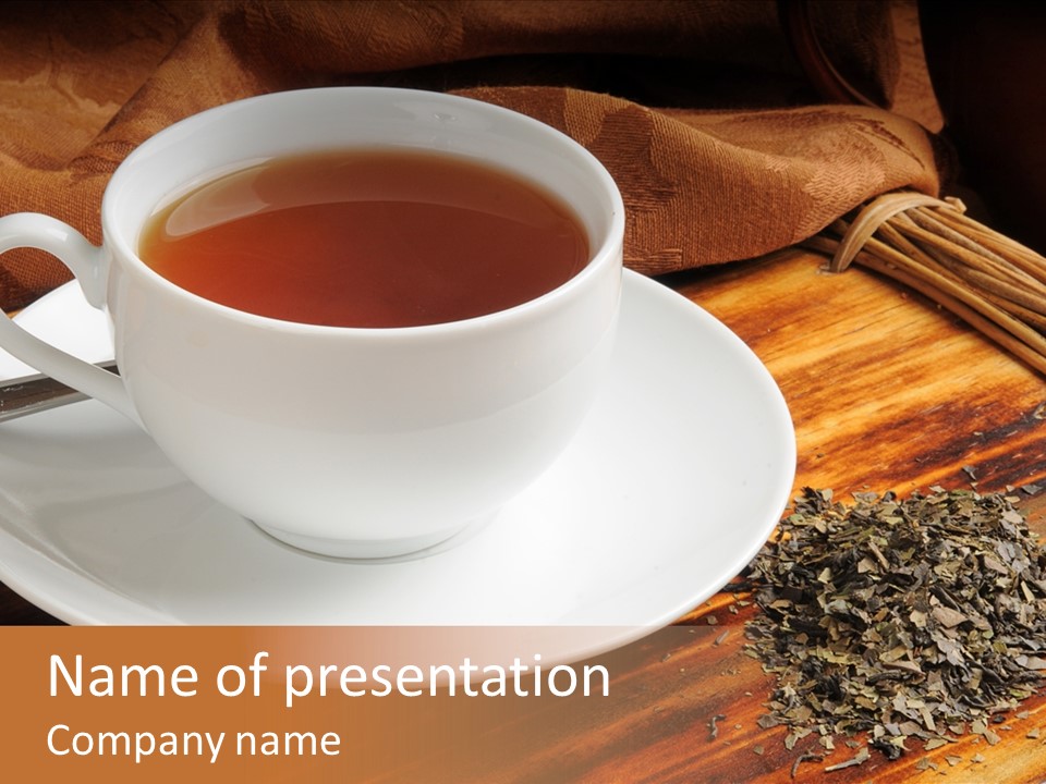 Healthy Souchong Smoked PowerPoint Template
