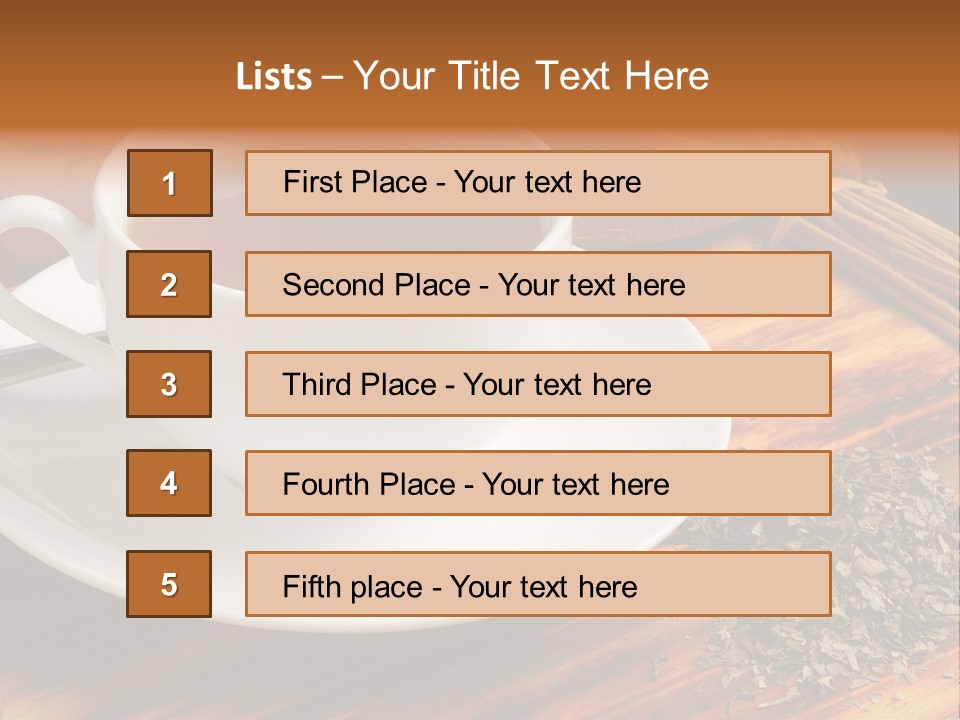 Healthy Souchong Smoked PowerPoint Template