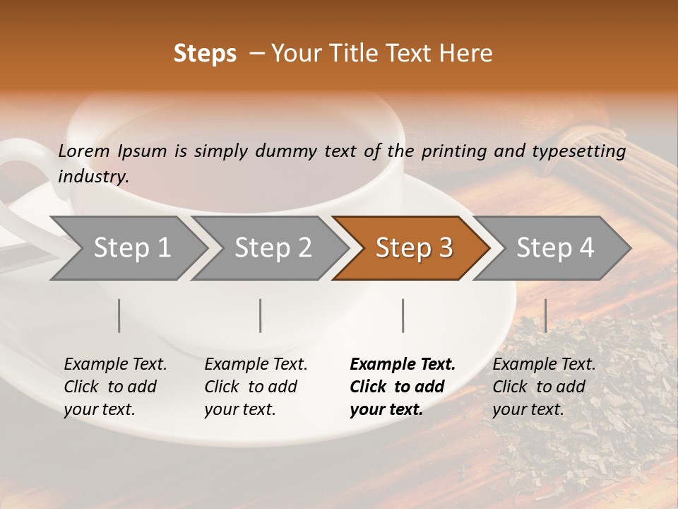 Healthy Souchong Smoked PowerPoint Template