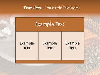 Healthy Souchong Smoked PowerPoint Template