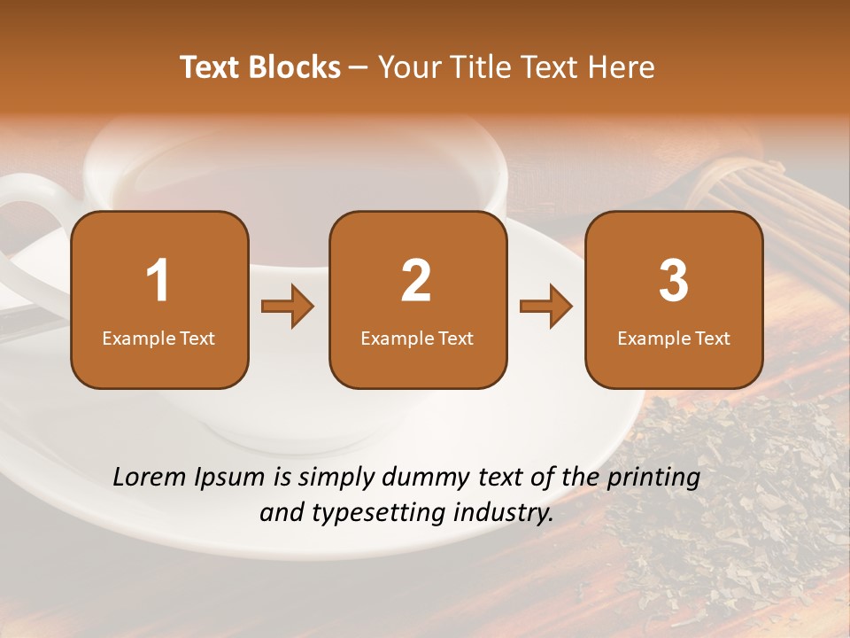 Healthy Souchong Smoked PowerPoint Template