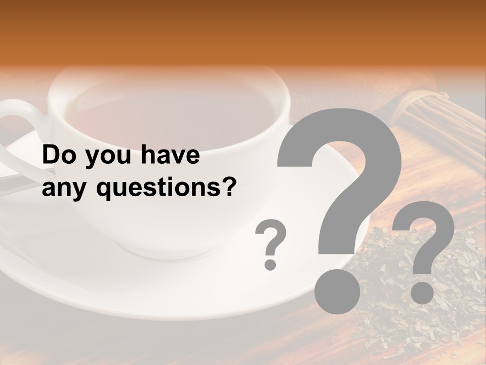 Healthy Souchong Smoked PowerPoint Template