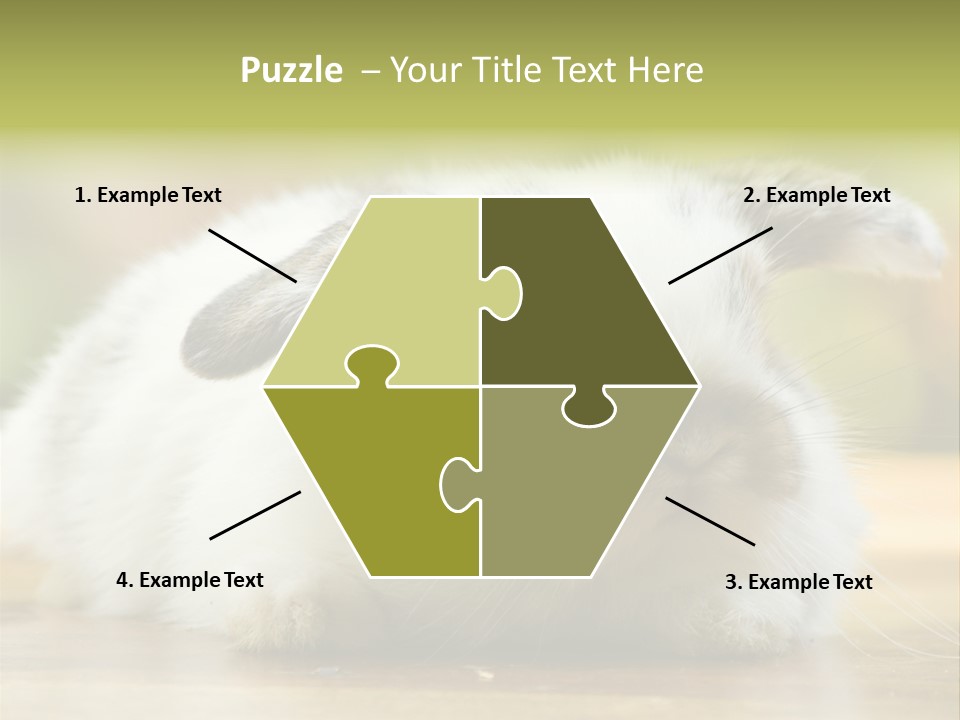 Furry Shot View PowerPoint Template