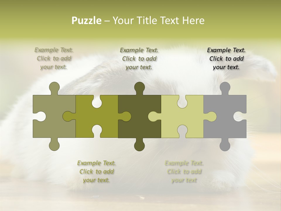 Furry Shot View PowerPoint Template