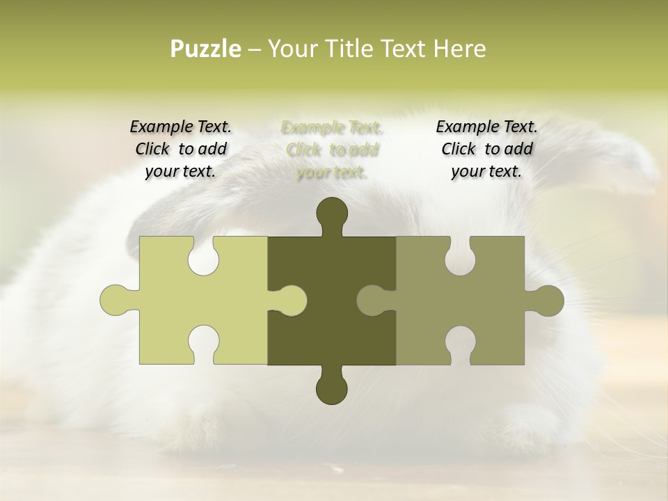 Furry Shot View PowerPoint Template