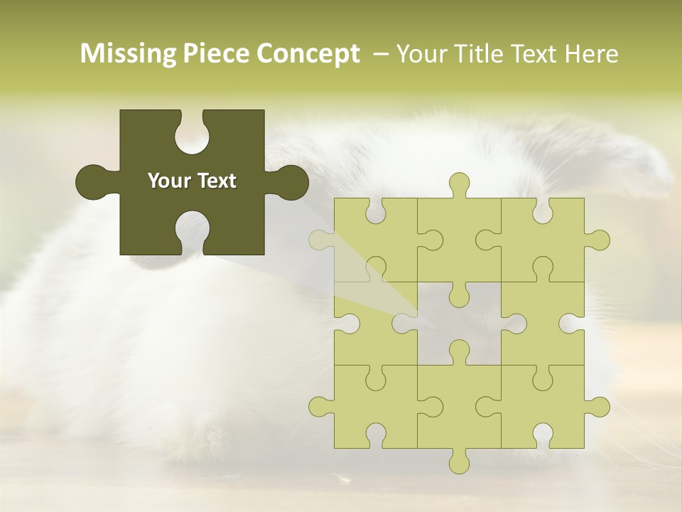 Furry Shot View PowerPoint Template