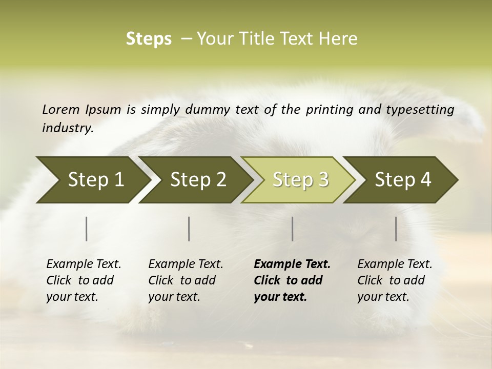 Furry Shot View PowerPoint Template