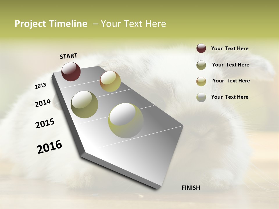 Furry Shot View PowerPoint Template