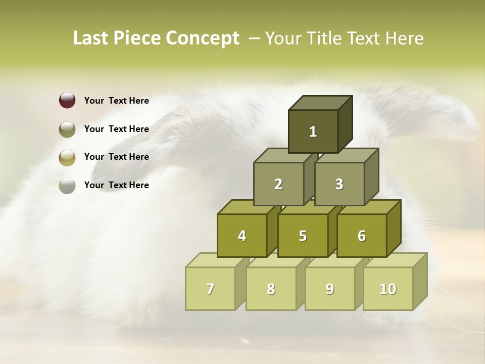 Furry Shot View PowerPoint Template