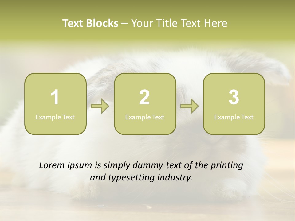 Furry Shot View PowerPoint Template