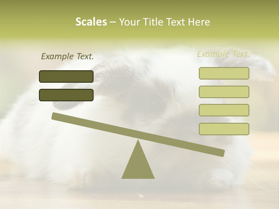 Furry Shot View PowerPoint Template