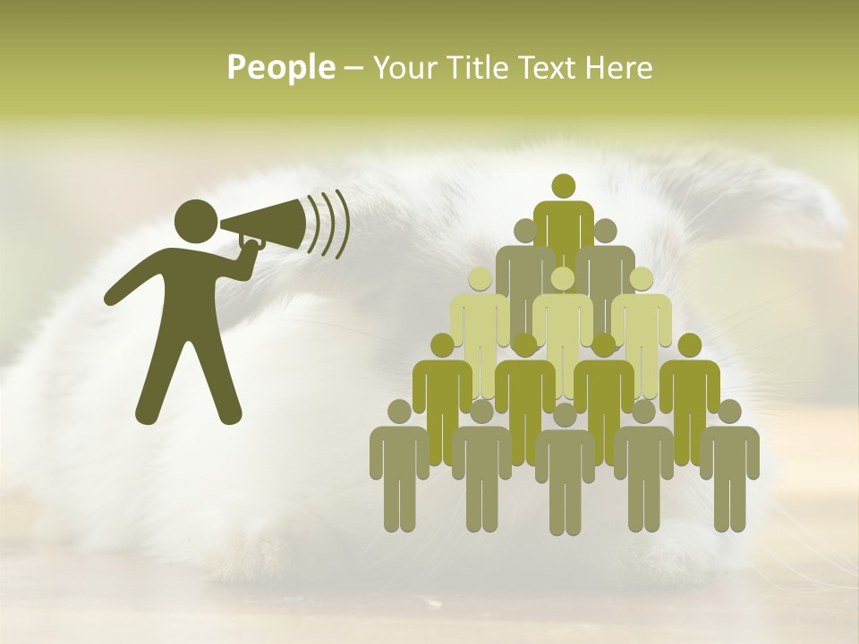 Furry Shot View PowerPoint Template