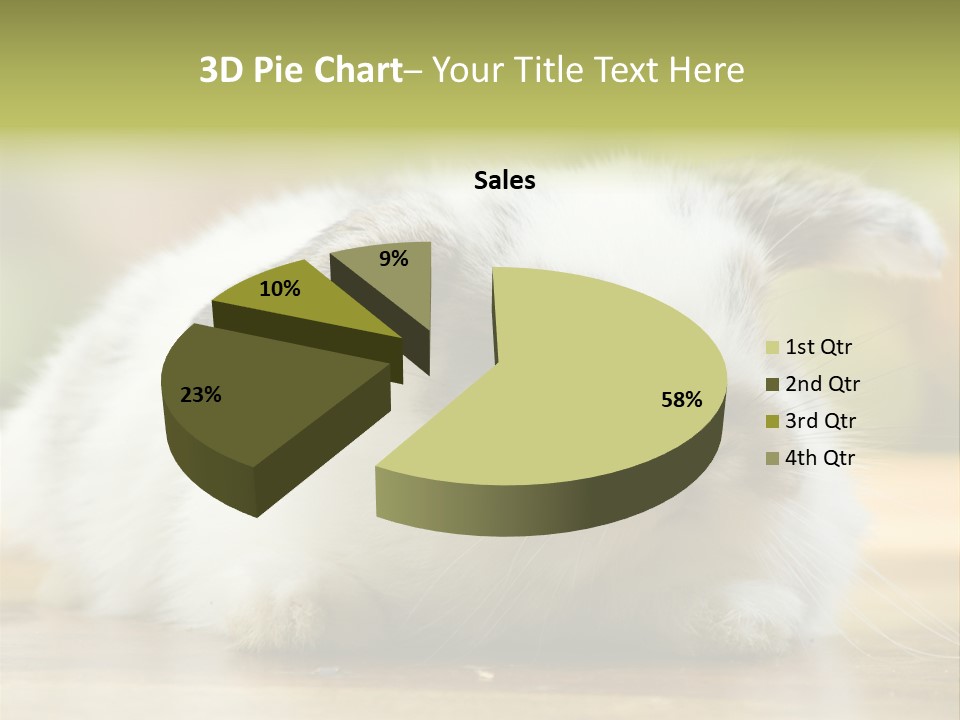 Furry Shot View PowerPoint Template