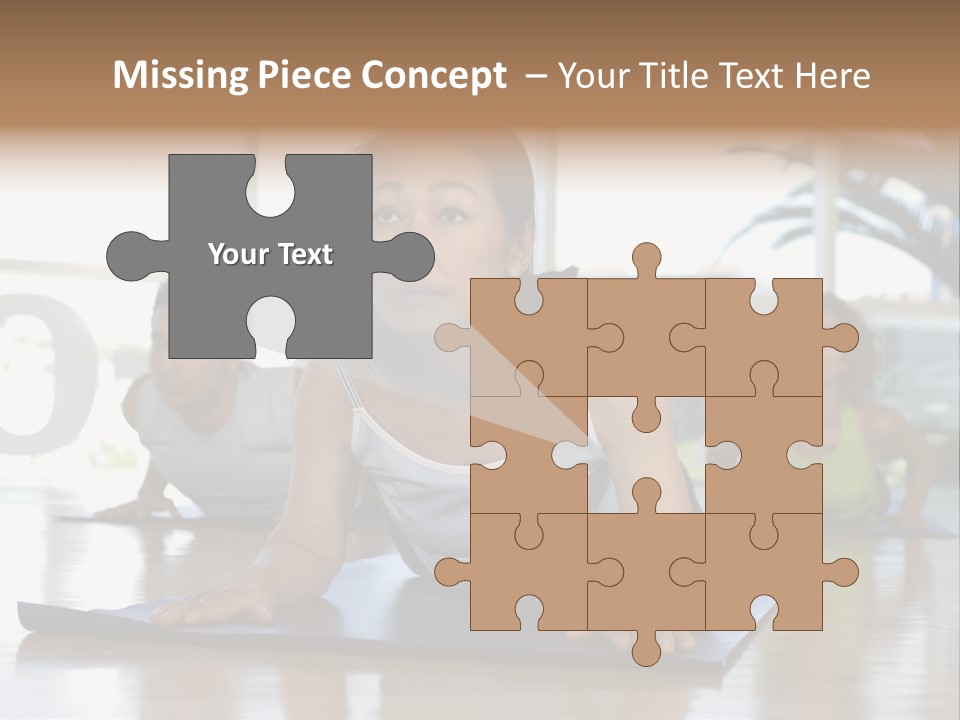 Fit Active Exercising PowerPoint Template