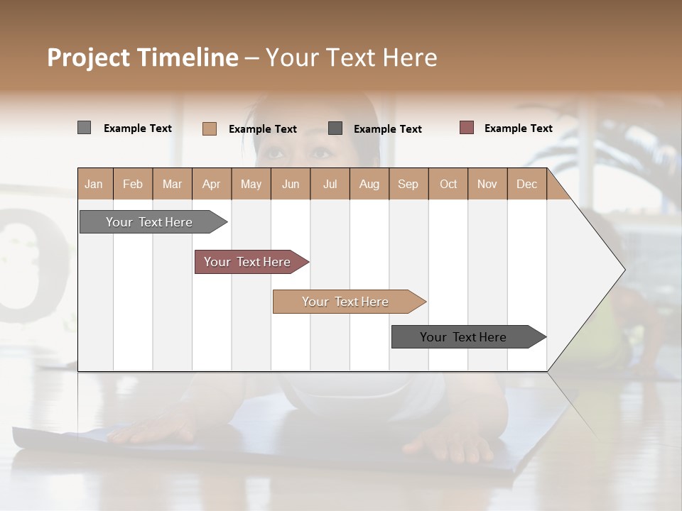 Fit Active Exercising PowerPoint Template