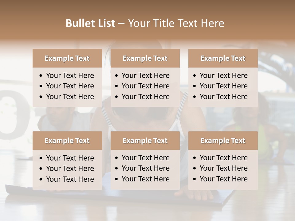 Fit Active Exercising PowerPoint Template