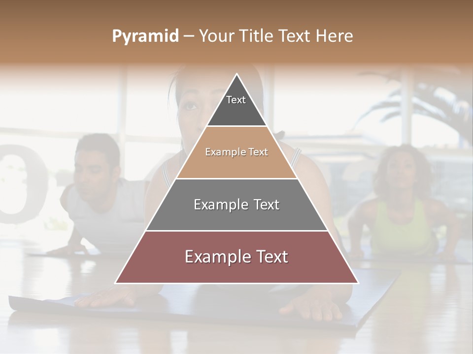 Fit Active Exercising PowerPoint Template