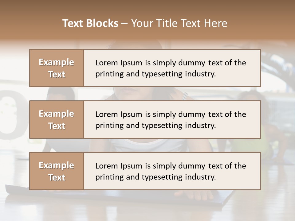 Fit Active Exercising PowerPoint Template