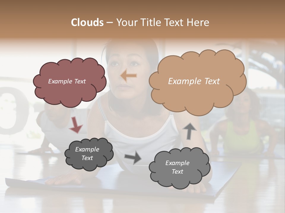 Fit Active Exercising PowerPoint Template