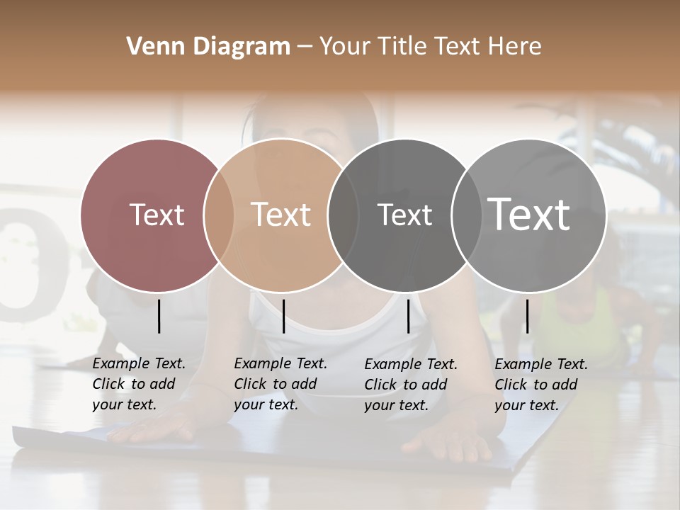 Fit Active Exercising PowerPoint Template