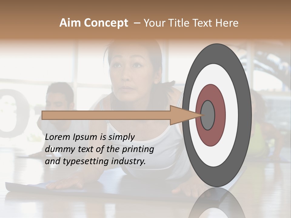 Fit Active Exercising PowerPoint Template