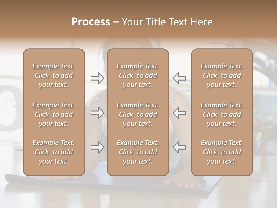 Fit Active Exercising PowerPoint Template