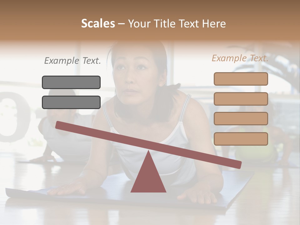 Fit Active Exercising PowerPoint Template