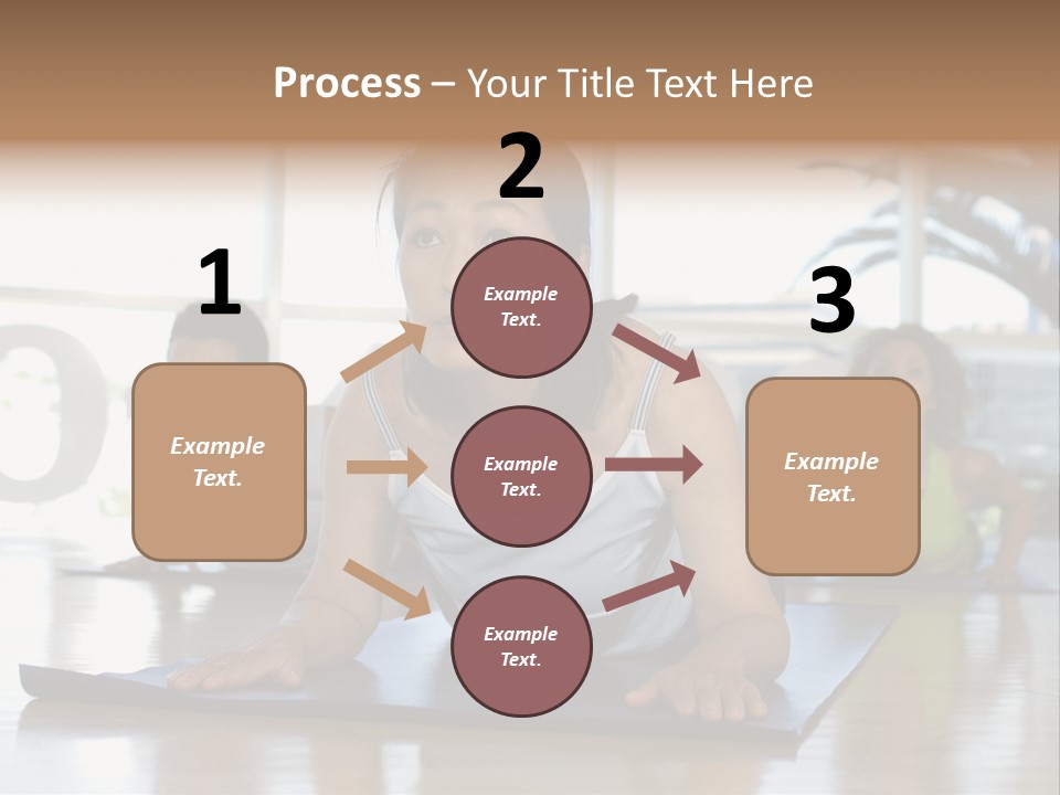 Fit Active Exercising PowerPoint Template