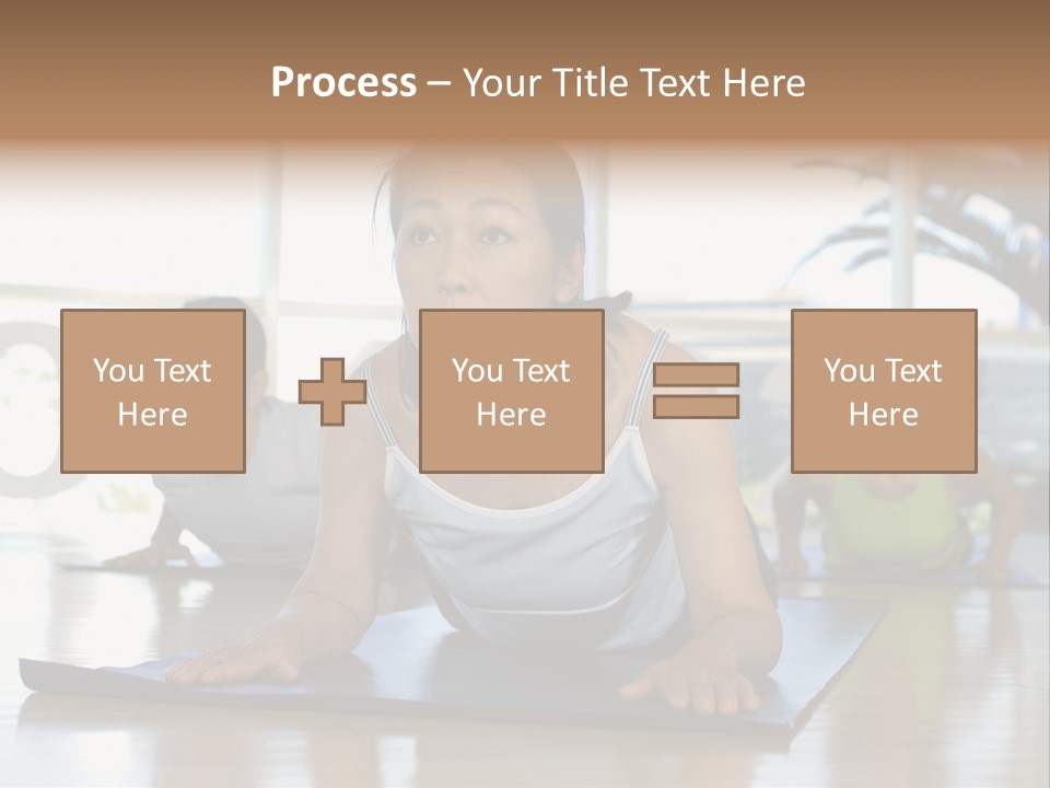 Fit Active Exercising PowerPoint Template