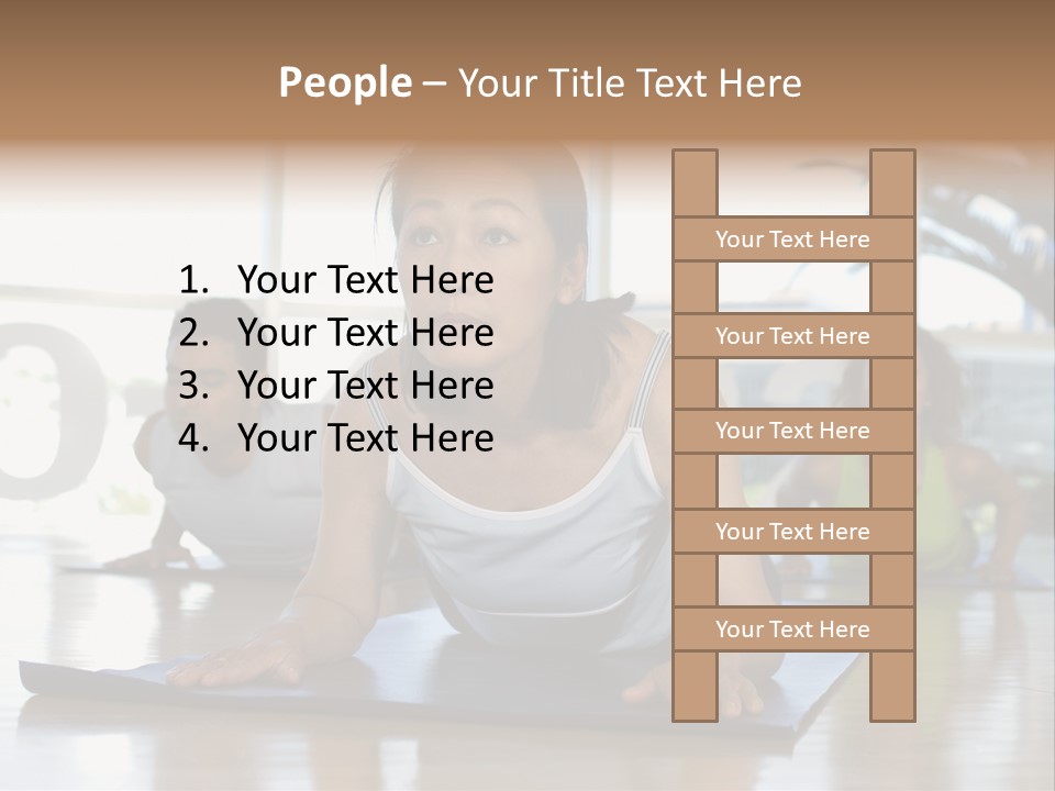 Fit Active Exercising PowerPoint Template