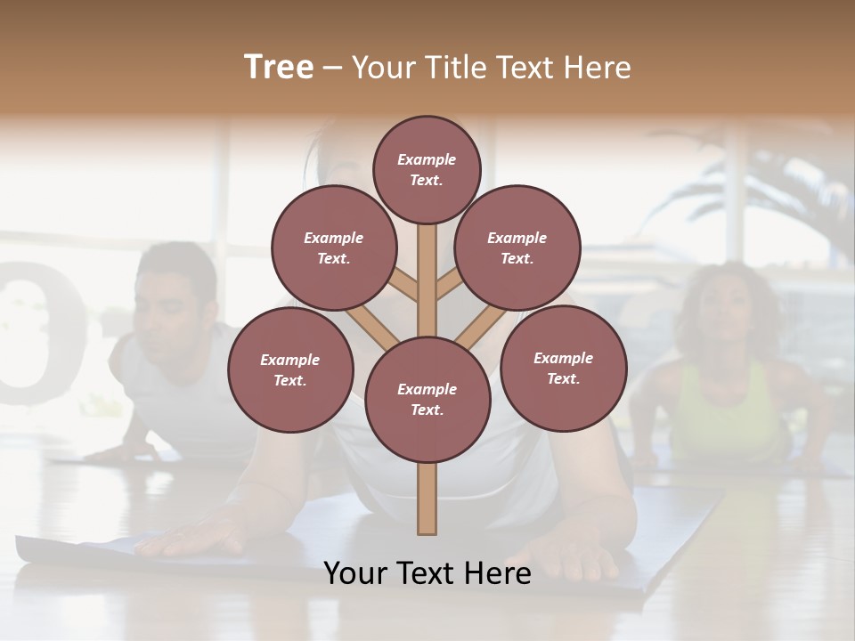 Fit Active Exercising PowerPoint Template