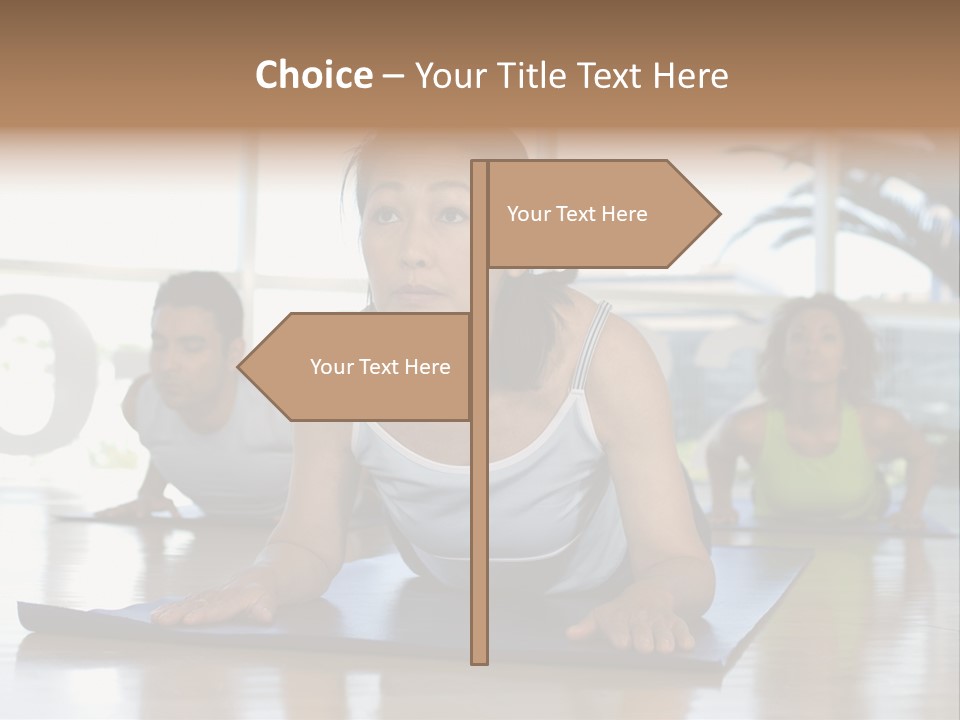 Fit Active Exercising PowerPoint Template