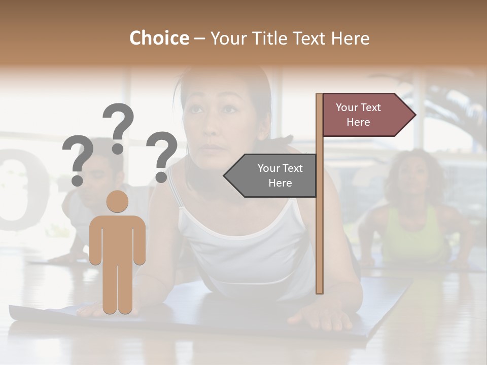 Fit Active Exercising PowerPoint Template