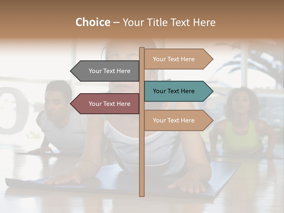 Fit Active Exercising PowerPoint Template